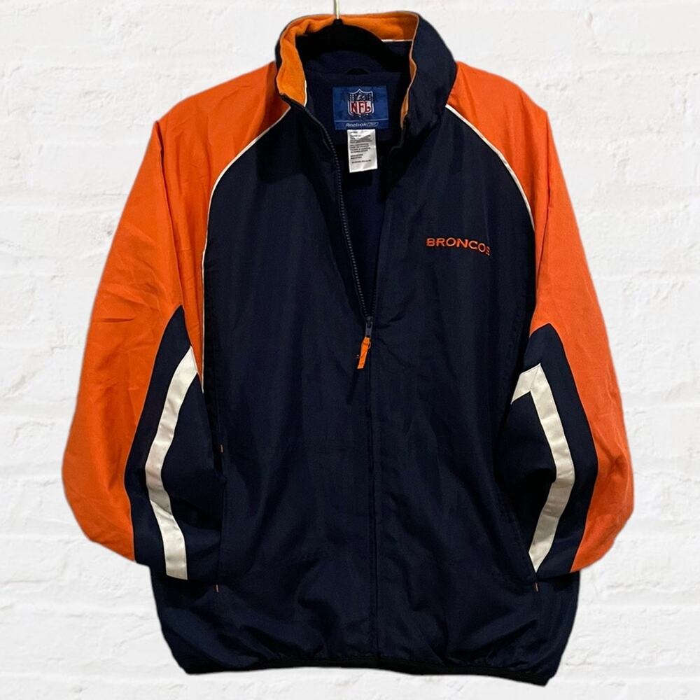 Vintage Reebok NFL Denver Broncos Jacket Boys‎ Sz XL (18-20)